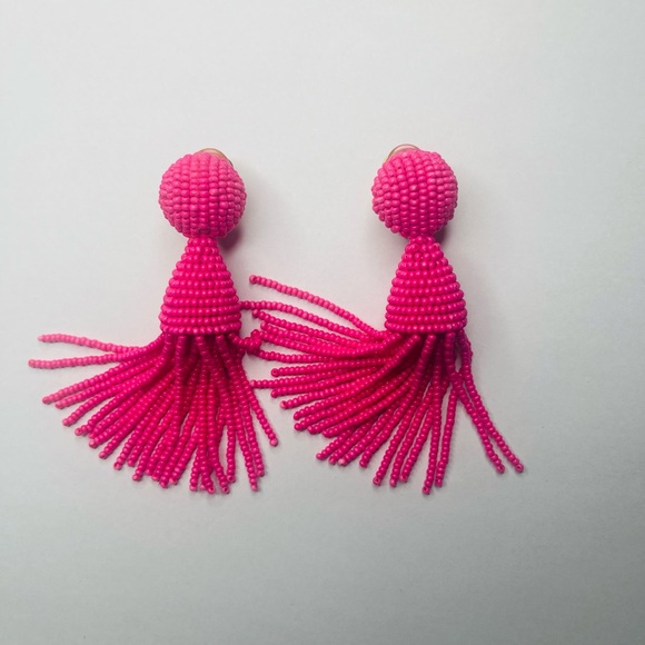 Oscar de la Renta Signature Tassel Earrings - Picture 8 of 11